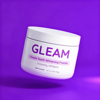 Purple Teeth Whitening Powder